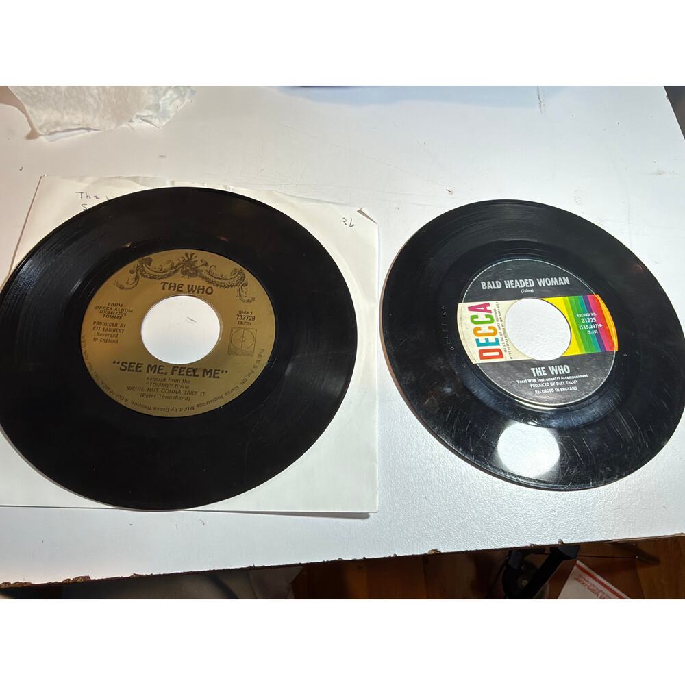 The Who - See Me, Feel Me - Decca 45 RPM 1970
